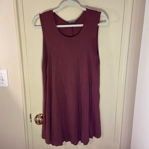 Brandy Melville Maroon Dress